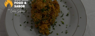 EPISÓDIO 49 - ARROZ CREMOSO DE FRANGO COM BACON E QUEIJO