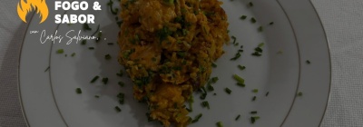 EPISÓDIO 49 - ARROZ CREMOSO DE FRANGO COM BACON E QUEIJO