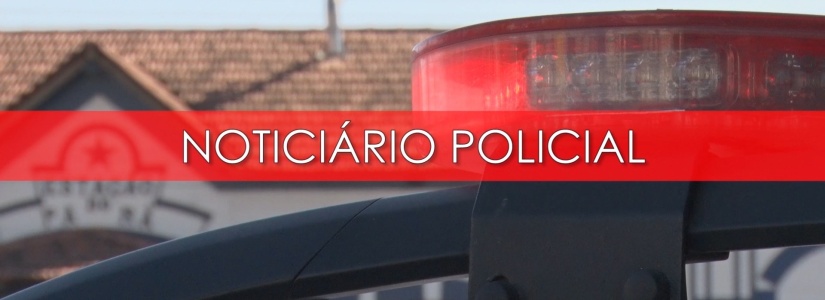 Confira ocorrências policiais registradas no último final de semana