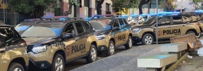 Polícia Militar apresenta modelos de viaturas com nova identidade visual