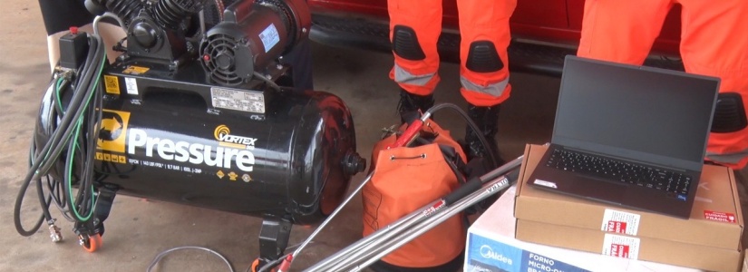 Corpo de Bombeiros de Pará de Minas recebe equipamentos e materiais; confira como foi a solenidade de entrega