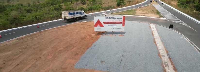 Após 40 anos de reivindicação, trecho da MG-060 entre Esmeraldas e São José da Varginha é pavimentado