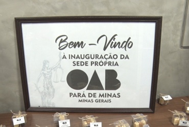 OAB inaugura nova sede no centro de Pará de Minas